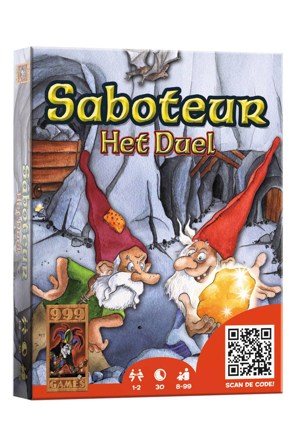 999 Games Saboteur het duel kaartspel