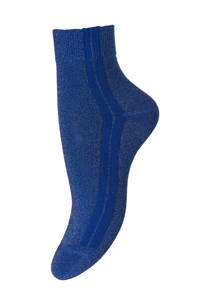 mp Denmark Viola glitter sokken, Blauw