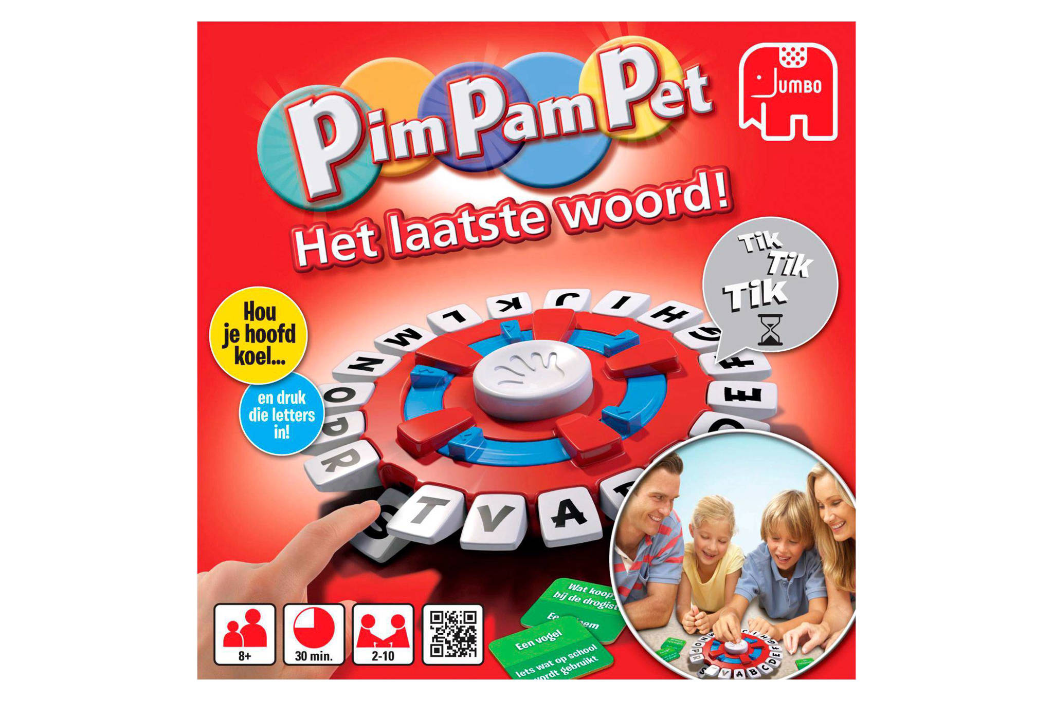 Jumbo Pim Pam Pet het laatste woord bordspel | wehkamp
