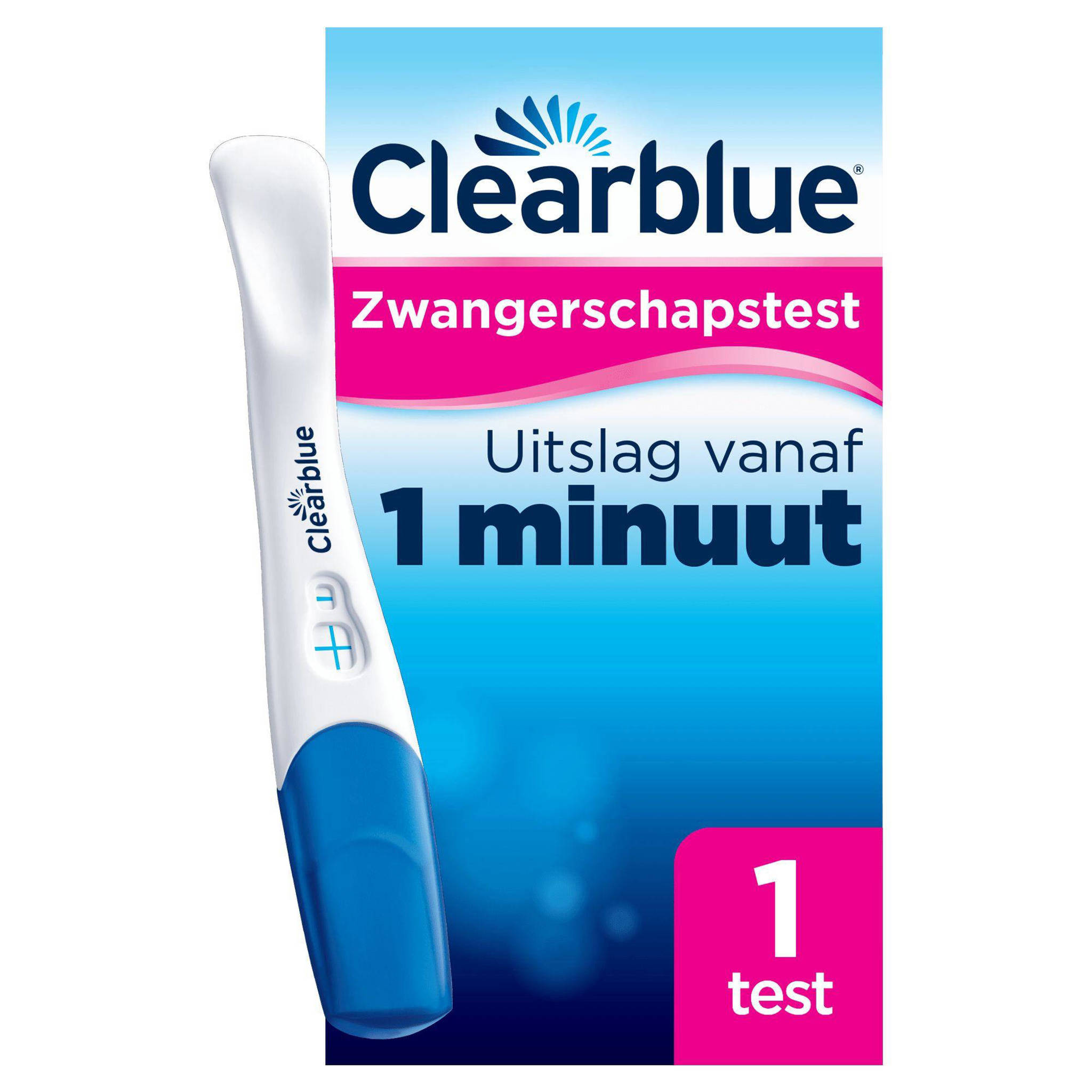 Clearblue Zwangerschapstest Snelle Detectie 1 Test Wehkamp