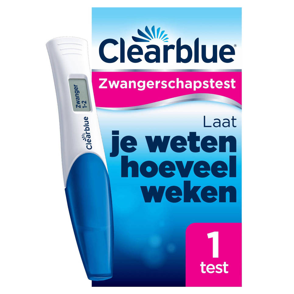 Clearblue digitale zwangerschapstest met conceptie indicator 1 stuk, 1 stuks