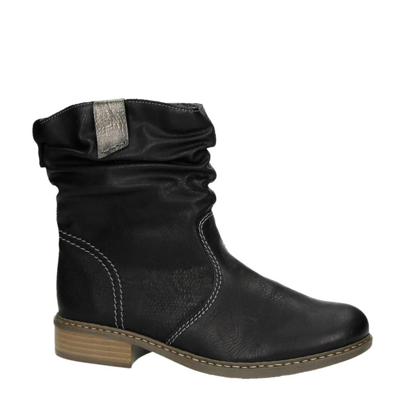 Rieker enkellaarzen voor dames 52544, grootte:37 EU, kleur:Blauw