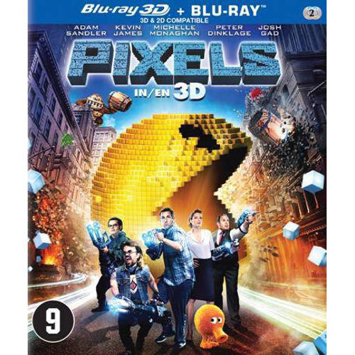 Pixels 3D Blu Ray huismerk kopen in de aanbieding Pixels 3D Blu Ray huismerk kopen in de aanbieding