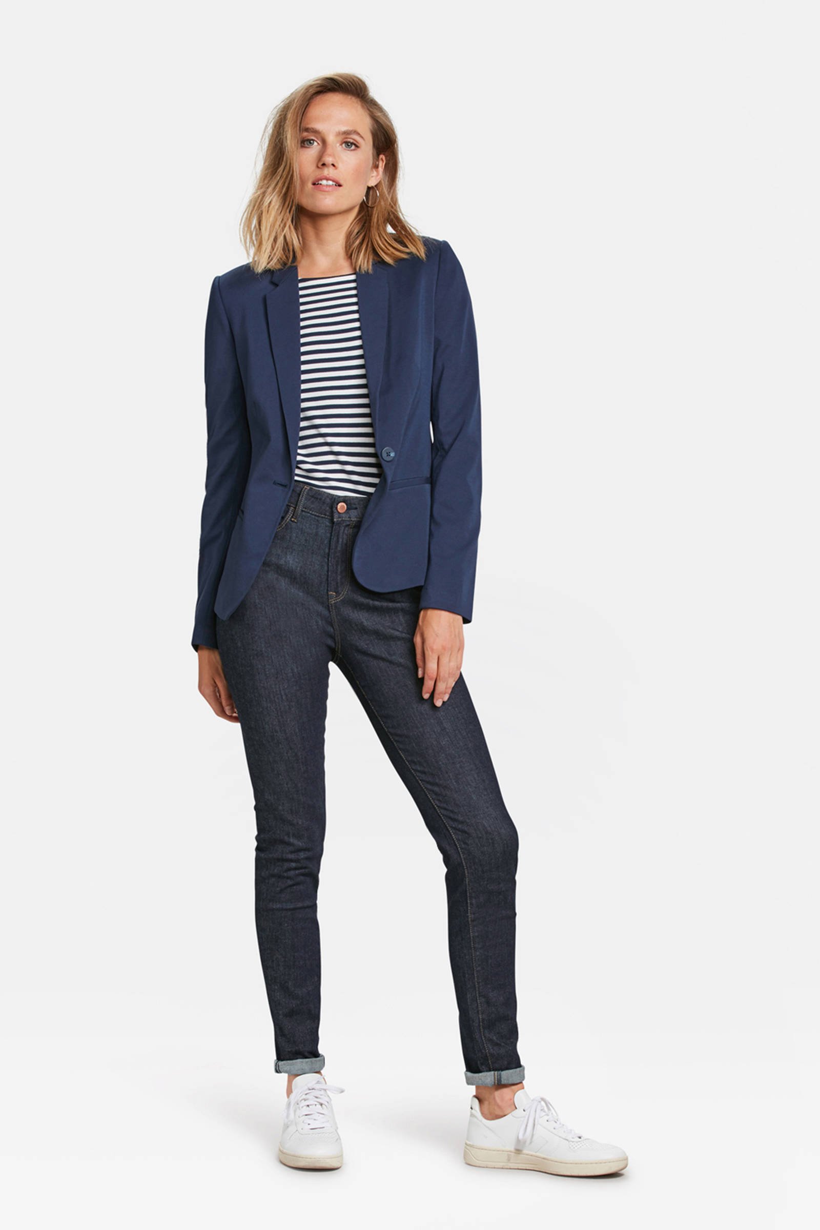 WE Fashion jersey blazer donkerblauw | wehkamp WE Fashion jersey blazer donkerblauw | wehkamp