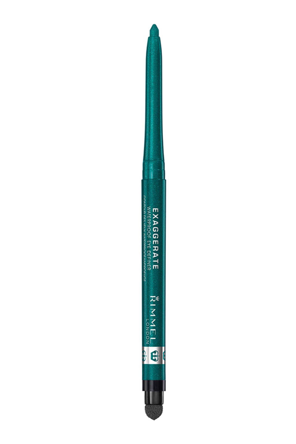 Rimmel London Exaggerate Full Colour Eye Definer oogpotlood - 250 Emerald Green