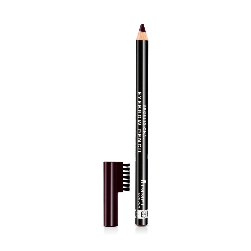 Rimmel London Professional wenkbrauwpotlood - 004 Black Brown