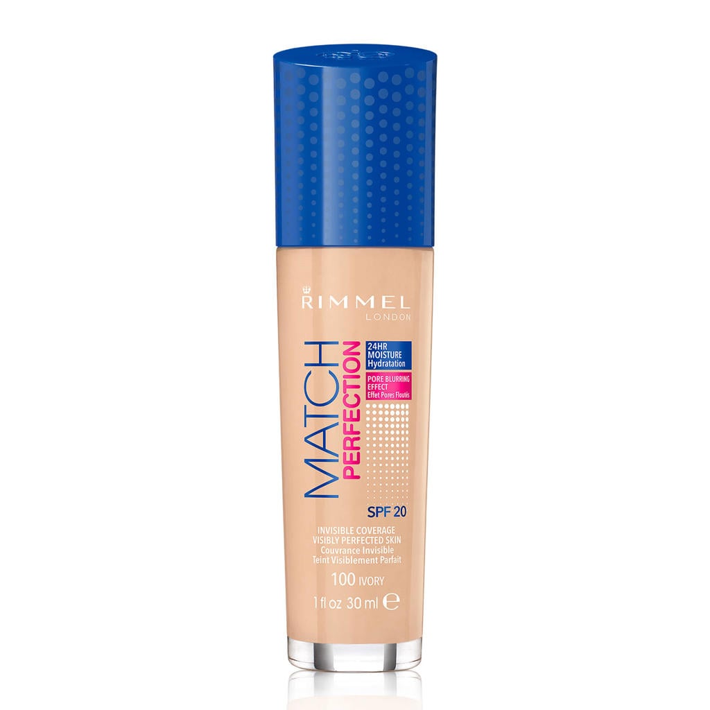Rimmel London Match Perfection foundation - 100 Ivory