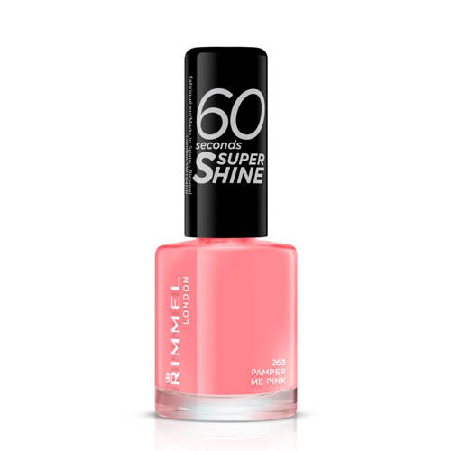 Rimmel London 60 Seconds Super Shine Nagellak 263 Pamper Me Pink rimmel london kopen in de aanbieding Rimmel London 60 Seconds Super Shine Nagellak 263 Pamper Me Pink rimmel london kopen in de aanbieding