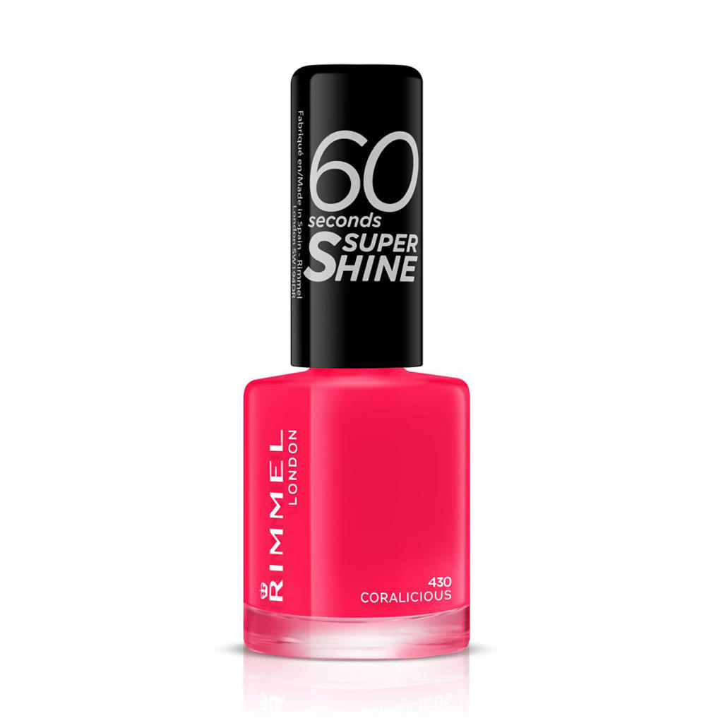 Rimmel London 60 Seconds SuperShine nagellak - 430 Coralicious