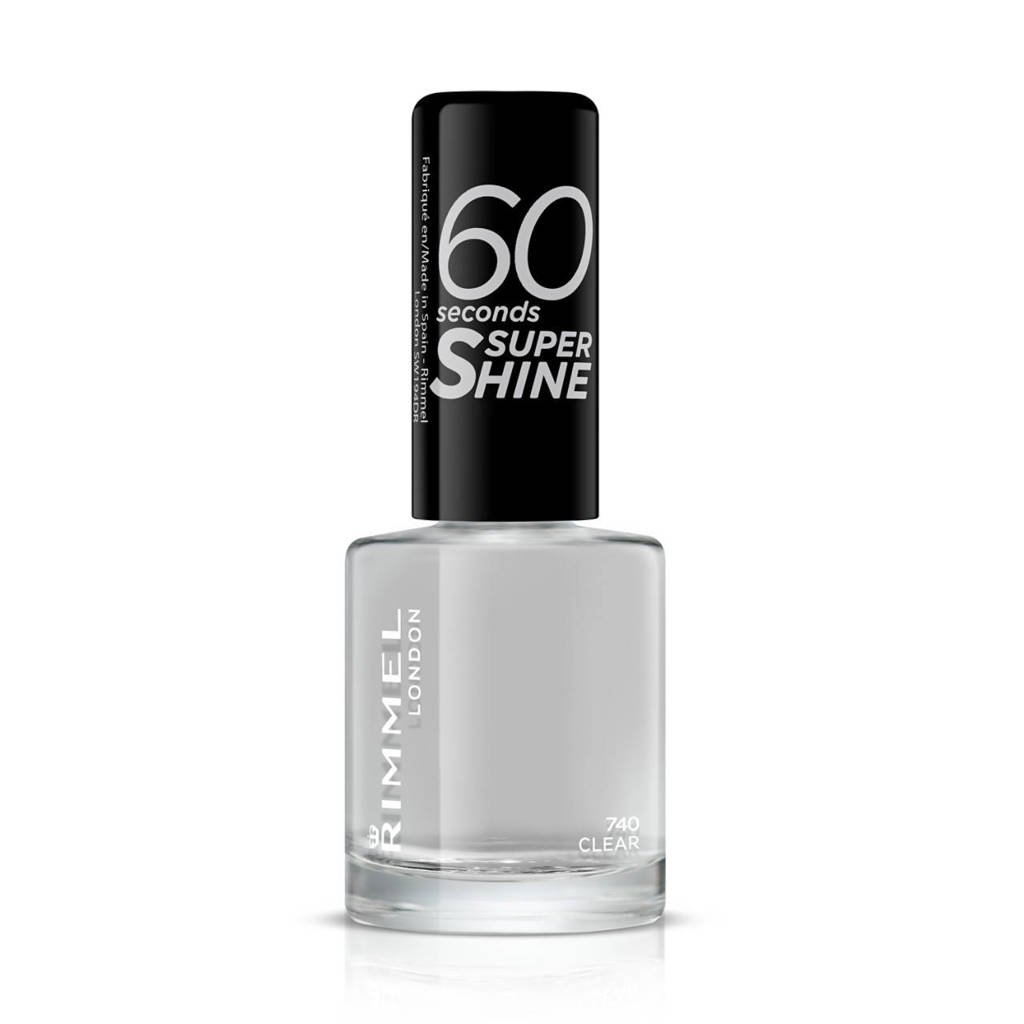 Rimmel London 60 Seconds Super Shine nagellak - 740 Clear