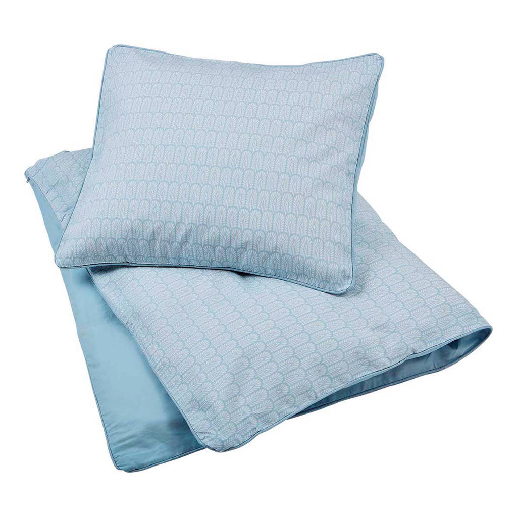 Filibabba dekbedovertrek 100x140 cm blauw, Indian Blue