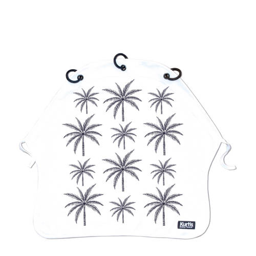 Kurtis Beschermdoek Palm Trees Grijs kurtis kopen in de aanbieding