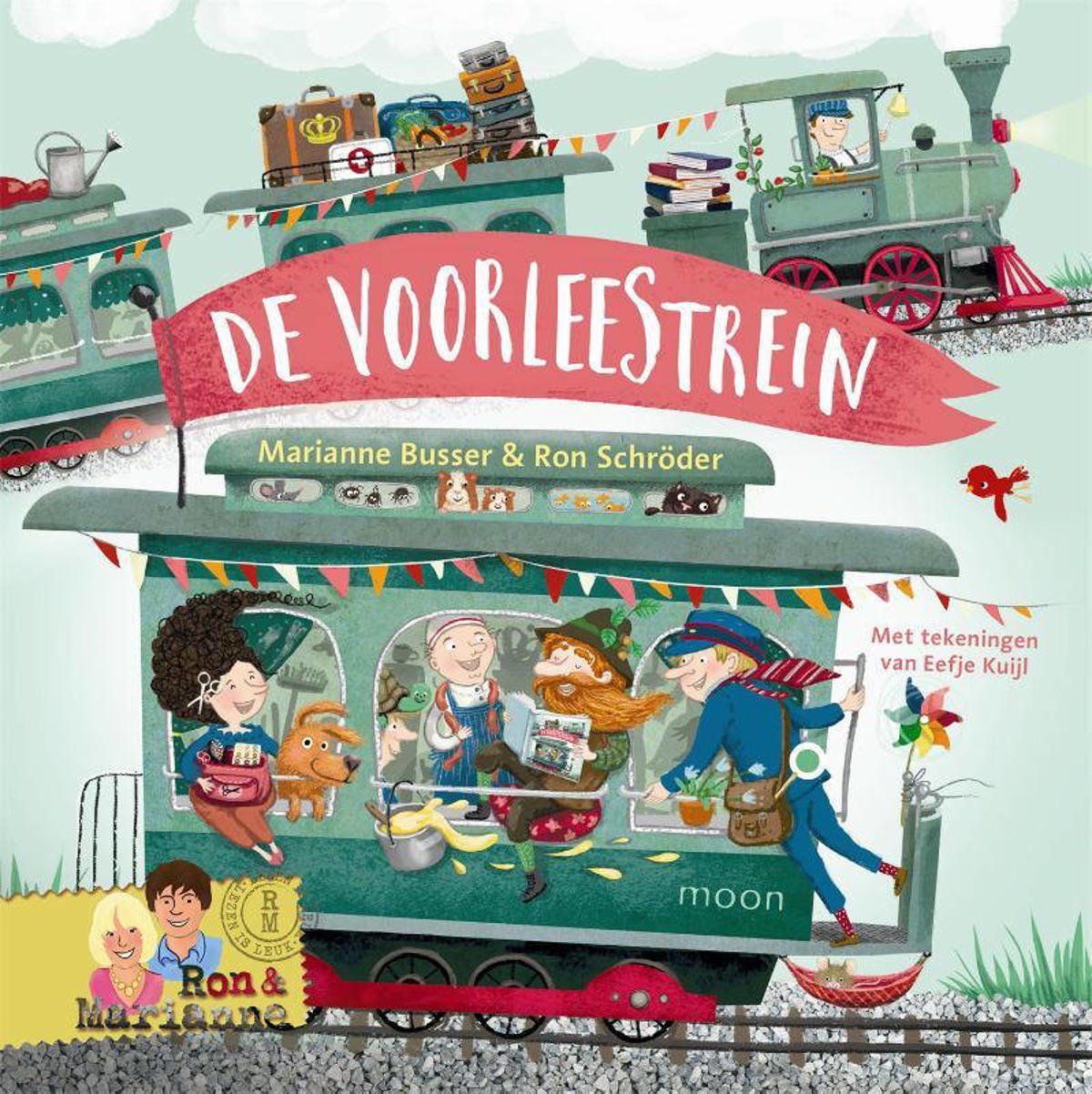 Ron Schröder en Marianne Busser De voorleestrein wehkamp