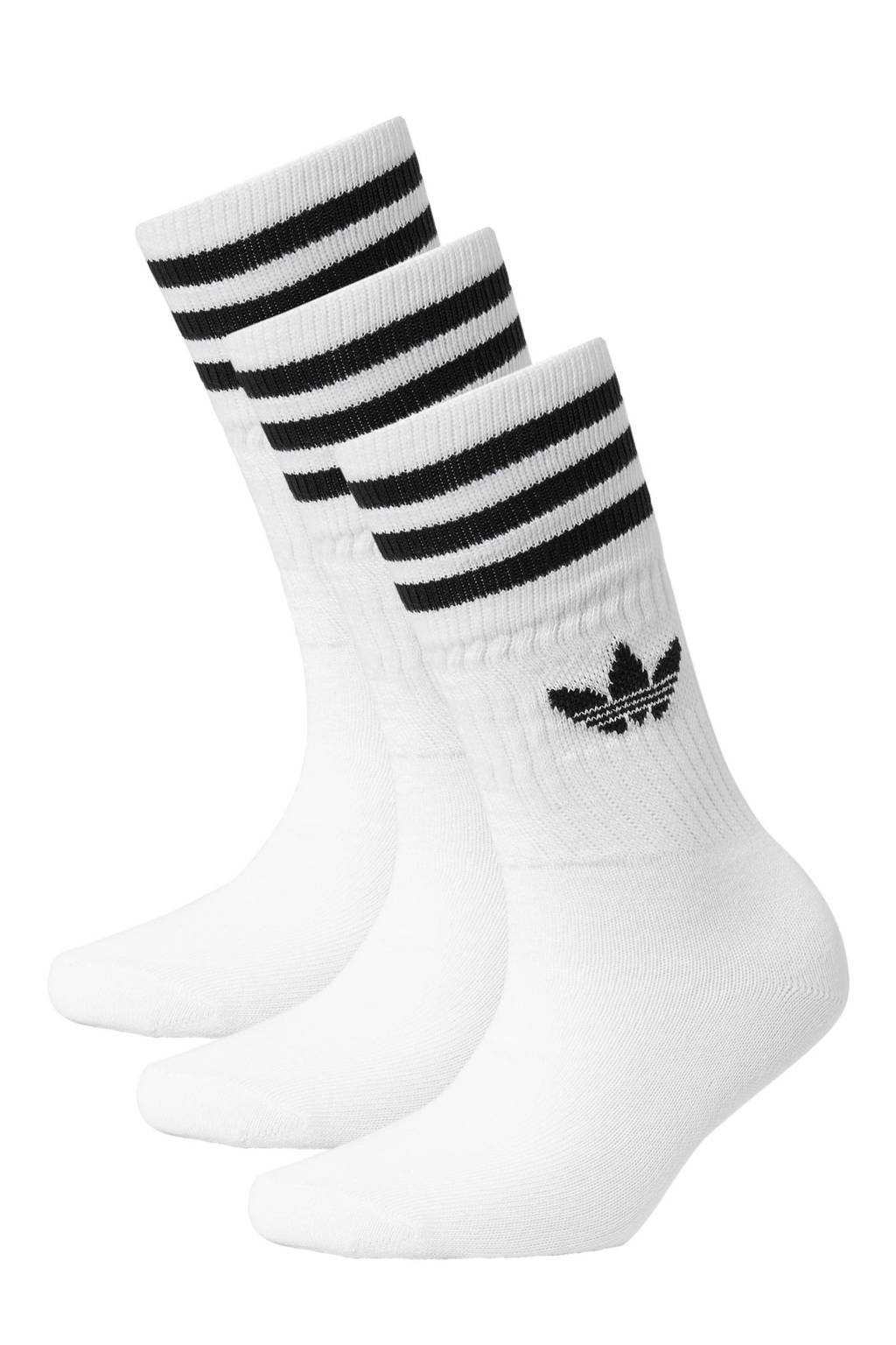 adidas Originals sokken (set van 3), wit/ zwart