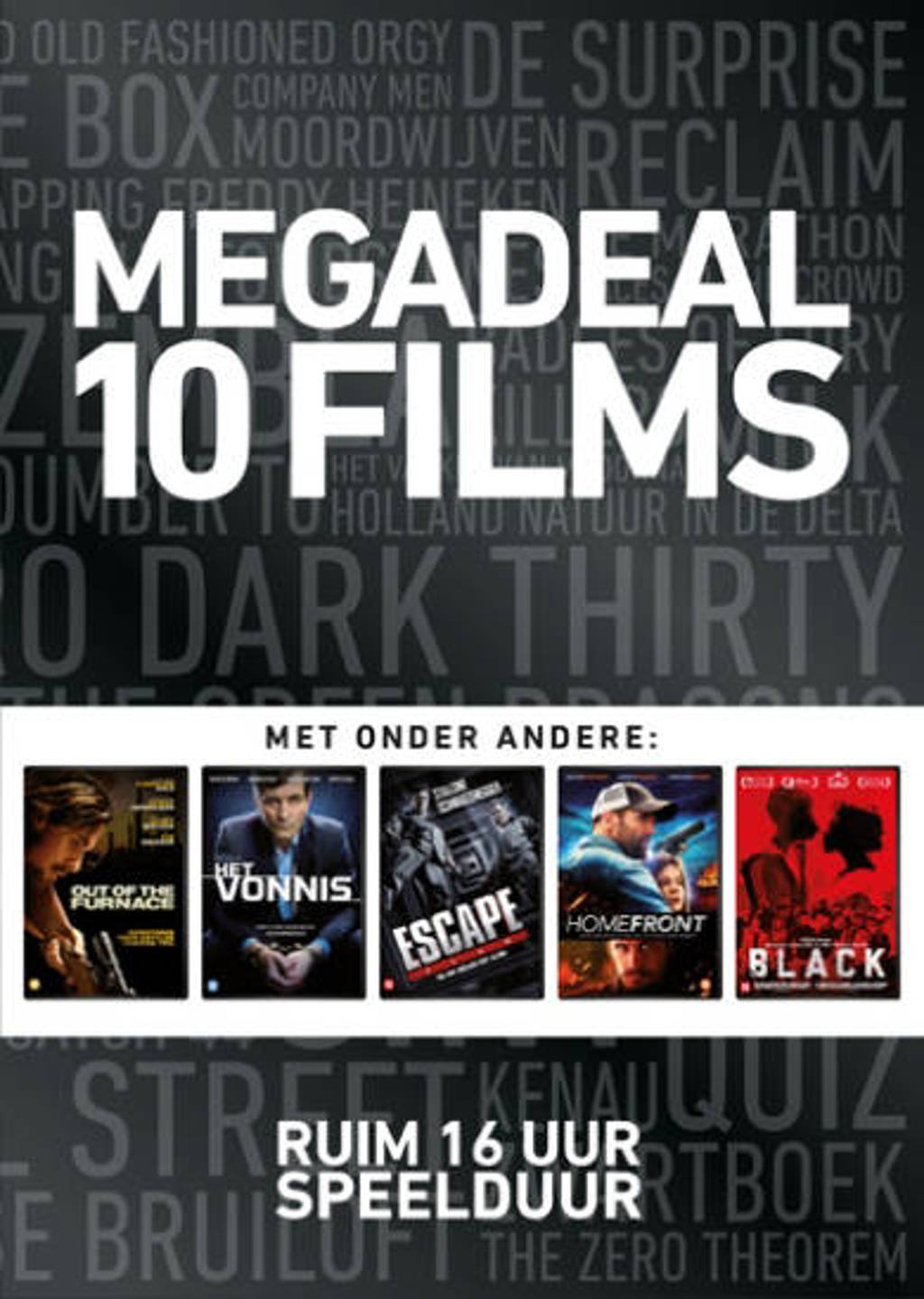 Megadeal 10 films (zwart) (DVD)