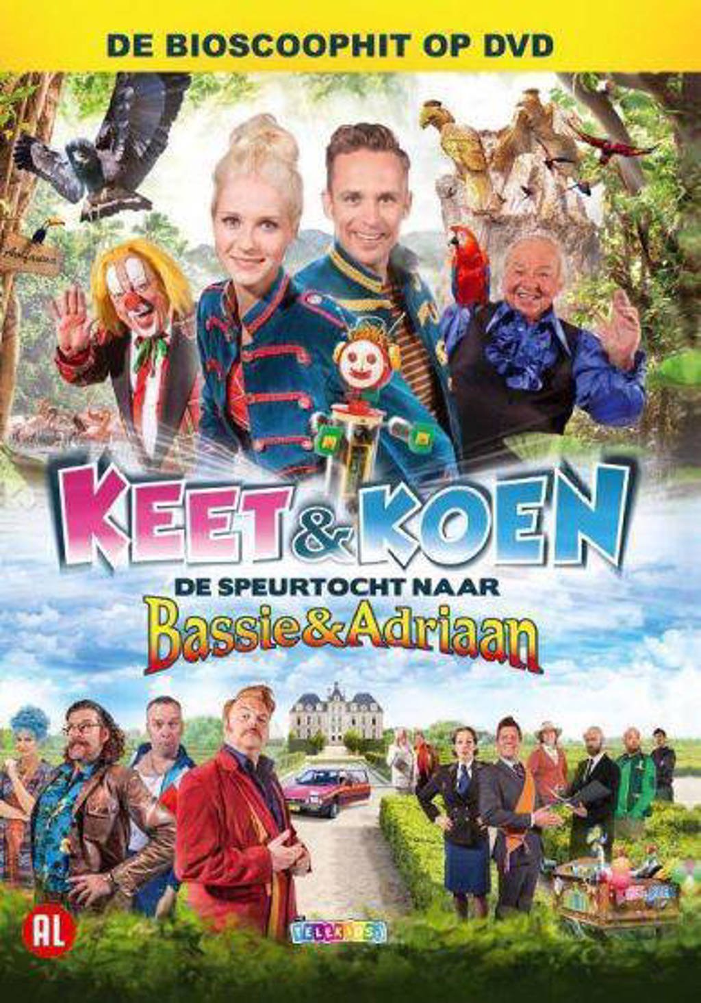 Keet en Koen en de speurtocht naar Bassie en Adriaan (DVD)