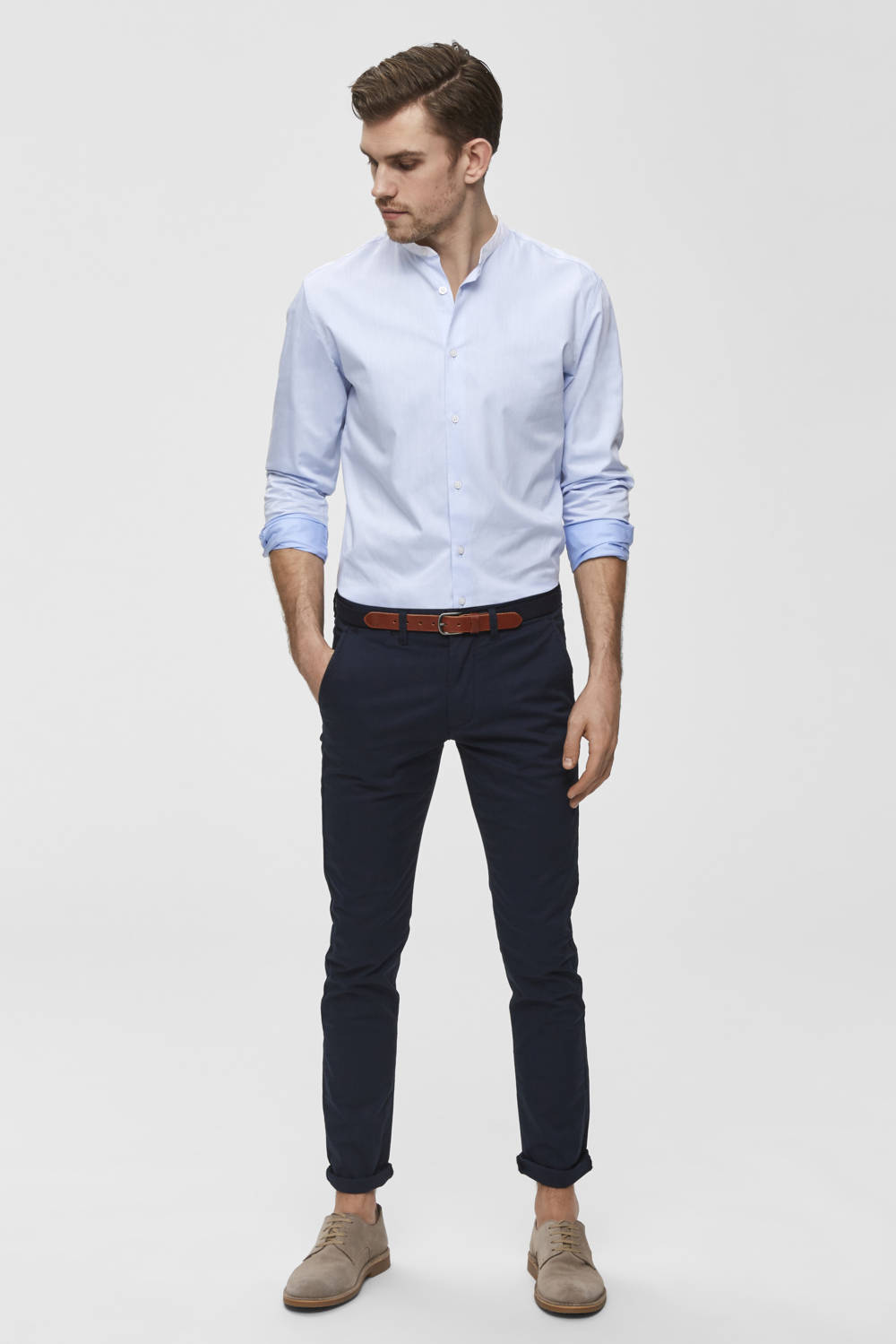 selected homme slim fit chinos