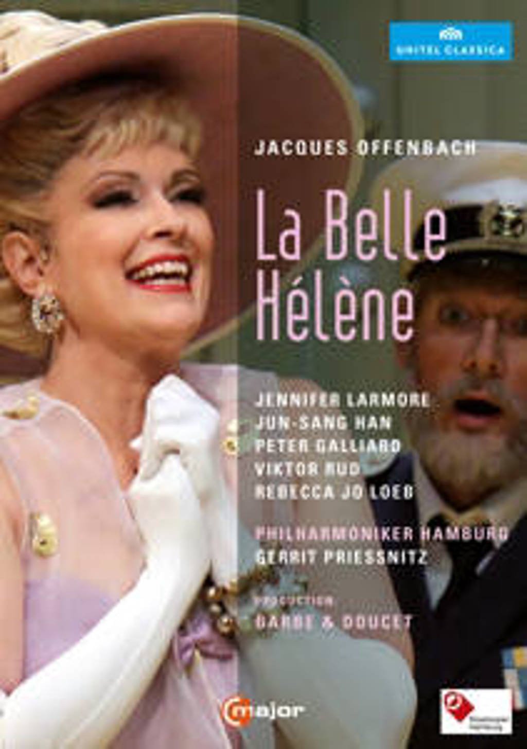 Larmore,Galliard,Rud,Loeb - La Belle Helene, Hamburg 2014 (DVD)