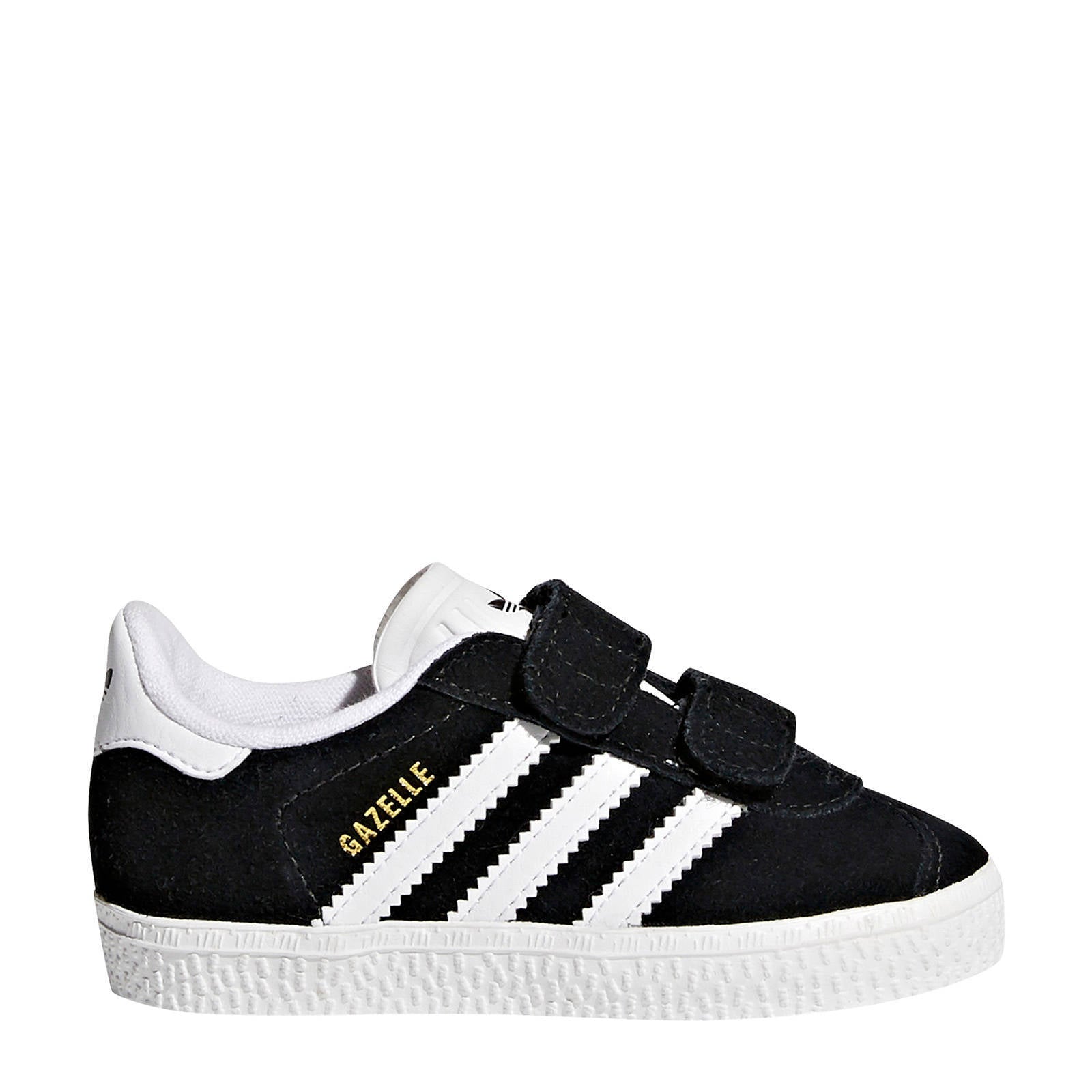 adidas Originals Gazelle CF sneakers zwart/wit | wehkamp