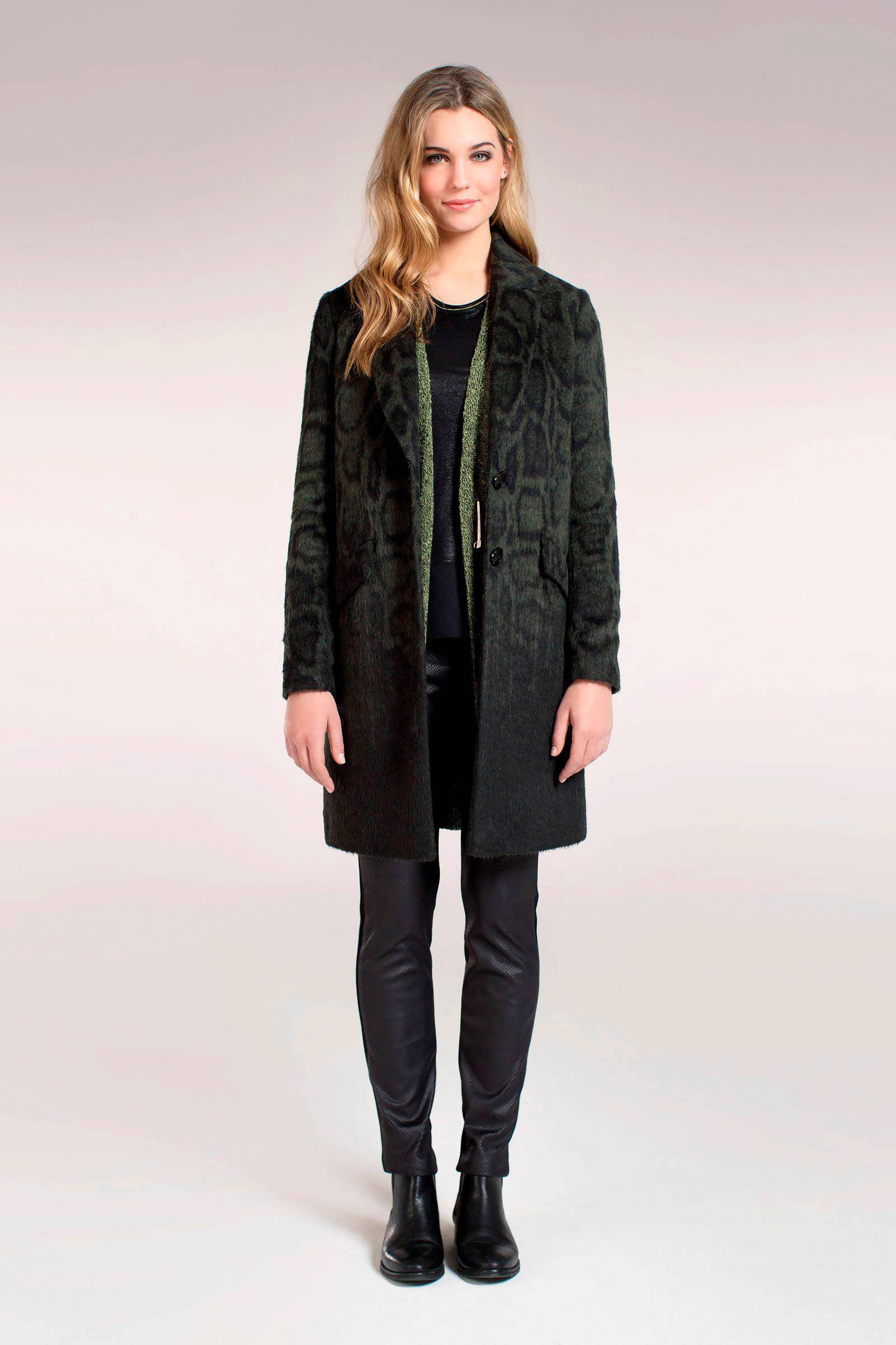 Expresso imitatieleren broek | wehkamp