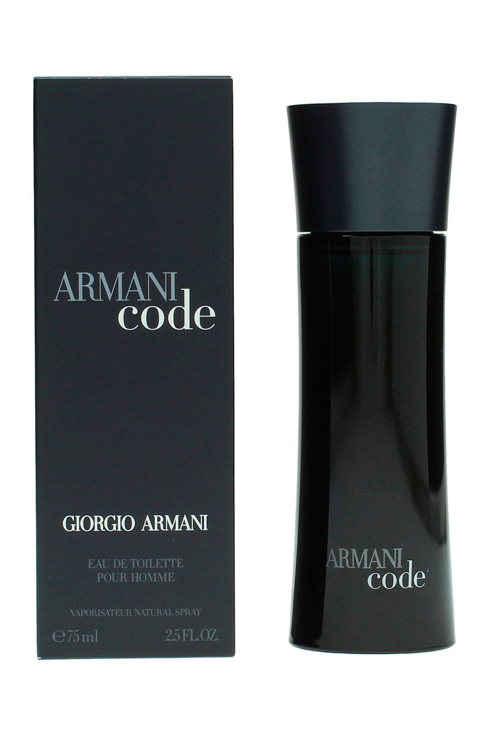 armani code edt 75 ml