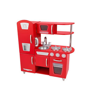 houten vintage kinderkeuken