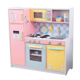 houten grote kinderkeuken