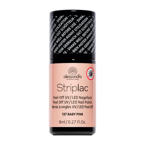 Alessandro Striplac Gel Nagellak 137 Baby Pink alessandro kopen in de aanbieding