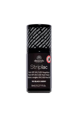 Striplac gel nagellak - 183 Black Cherry