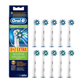 Cross Action opzetborstels - 10 stuks