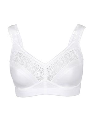 niet-voorgevormde bh zonder beugel Cotton Stars wit