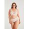 Swegmark niet-voorgevormde bh zonder beugel Cotton Stars beige