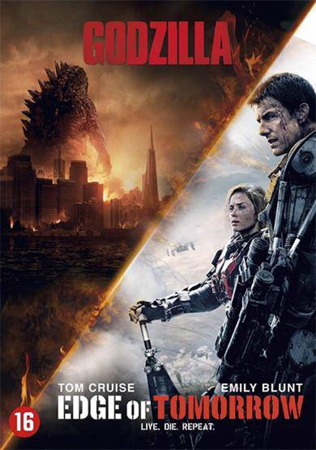 Godzilla/Edge of tomorrow (DVD)