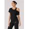 Papillon sportshirt zwart