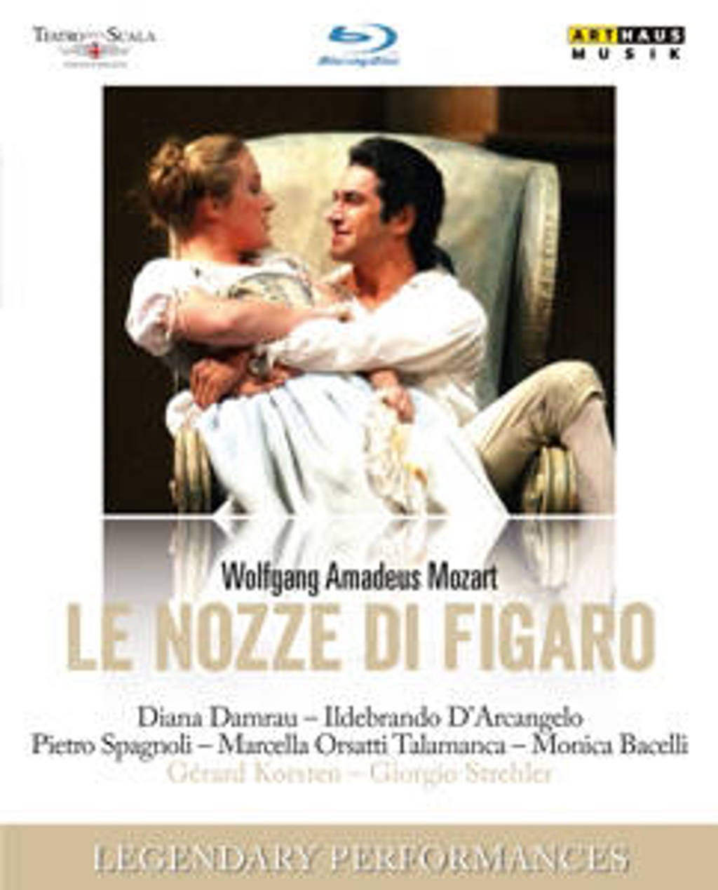 Spagnoli Damrau Arcangelo - Legendary Performances Le Nozze Di (Blu-ray)