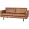 WOOOD WOOOD Rodeo Bank 2-Zits - Recycle Leer - Army - 85x190x86