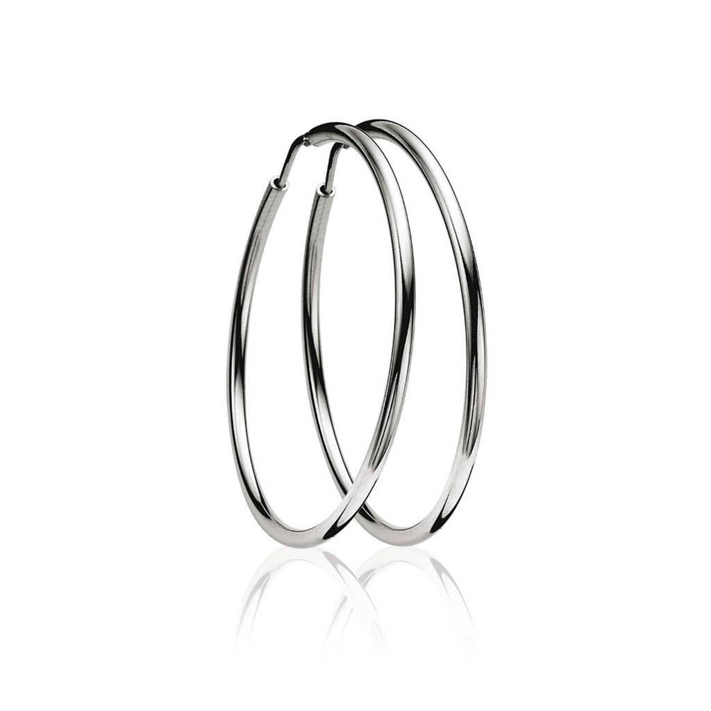Zinzi oorringen - ZIO436, Zilver