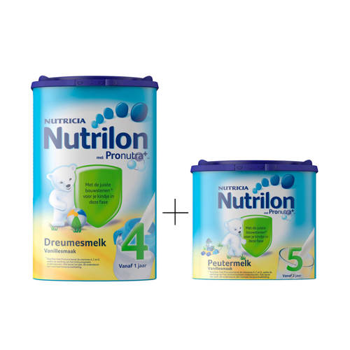 Nutrilon Dreumesmelk 4 Vanille Peutermelk 5 Met Pronutra nutrilon kopen in de aanbieding