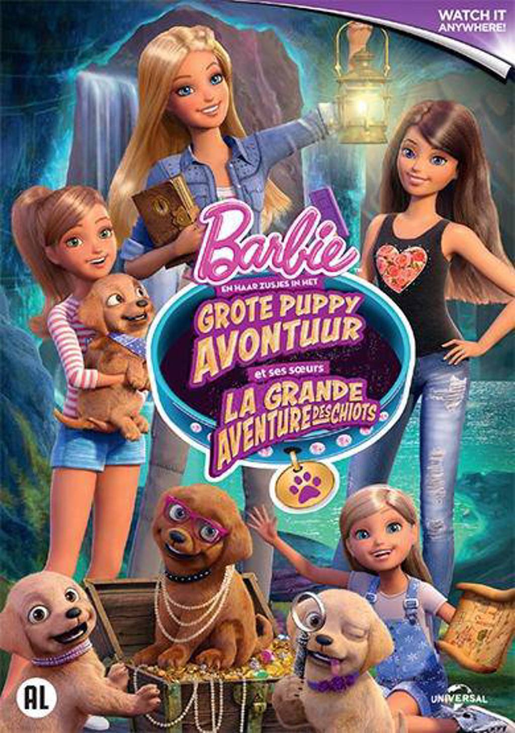 Barbie en haar zusjes - In het grote puppy avontuur (DVD)