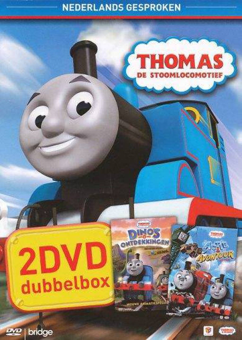 Thomas de stoomlocomotief dubbelbox 4 (DVD)