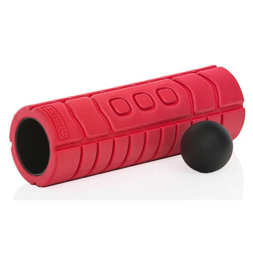Gymstick Travel Foam Roller Met Myofascial Bal Instructievideo gymstick kopen in de aanbieding