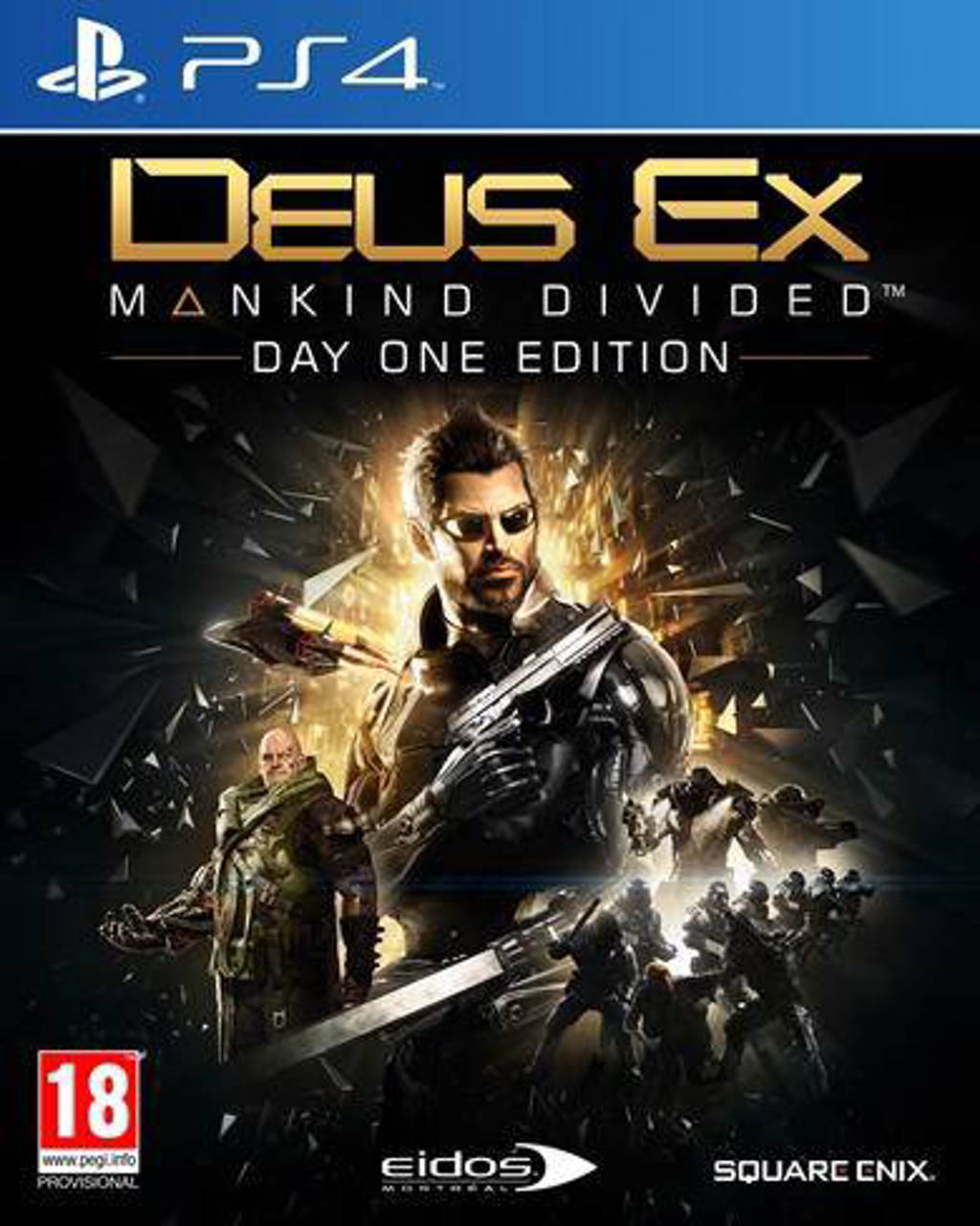 Deus ex - Mankind divided (Day one edition) (PlayStation 4)
