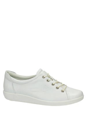 Soft 2.0 leren veterschoenen wit