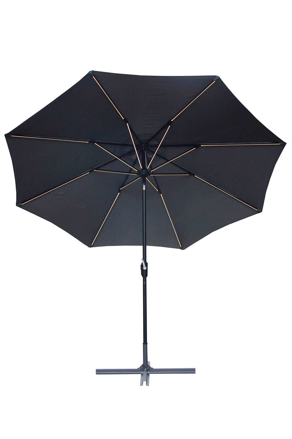 SenS-Line parasol LED (ø300 cm), Antraciet
