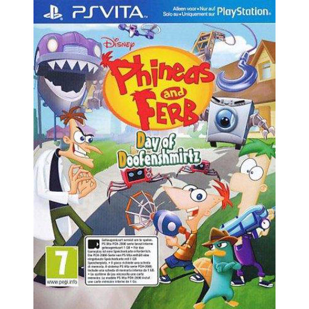 PHINEAS AND FERB - PS VITA - PAL - neuf sous blister - Jeux vidéo