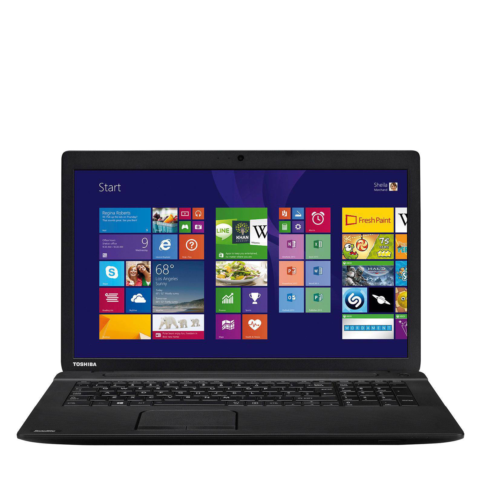 Toshiba Satellite C70D-B-34L 17.3 Inch HD+ 17,3 Inch Laptop | Wehkamp