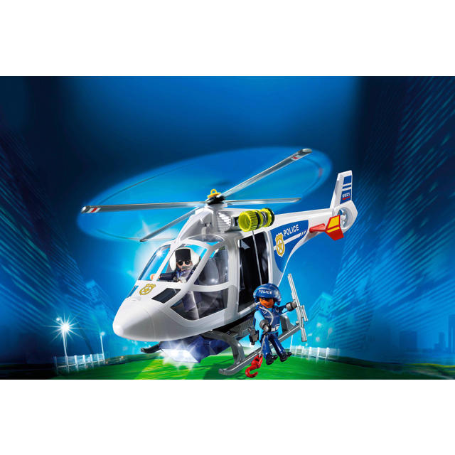 Playmobil City politiehelikopter met zoeklicht | wehkamp