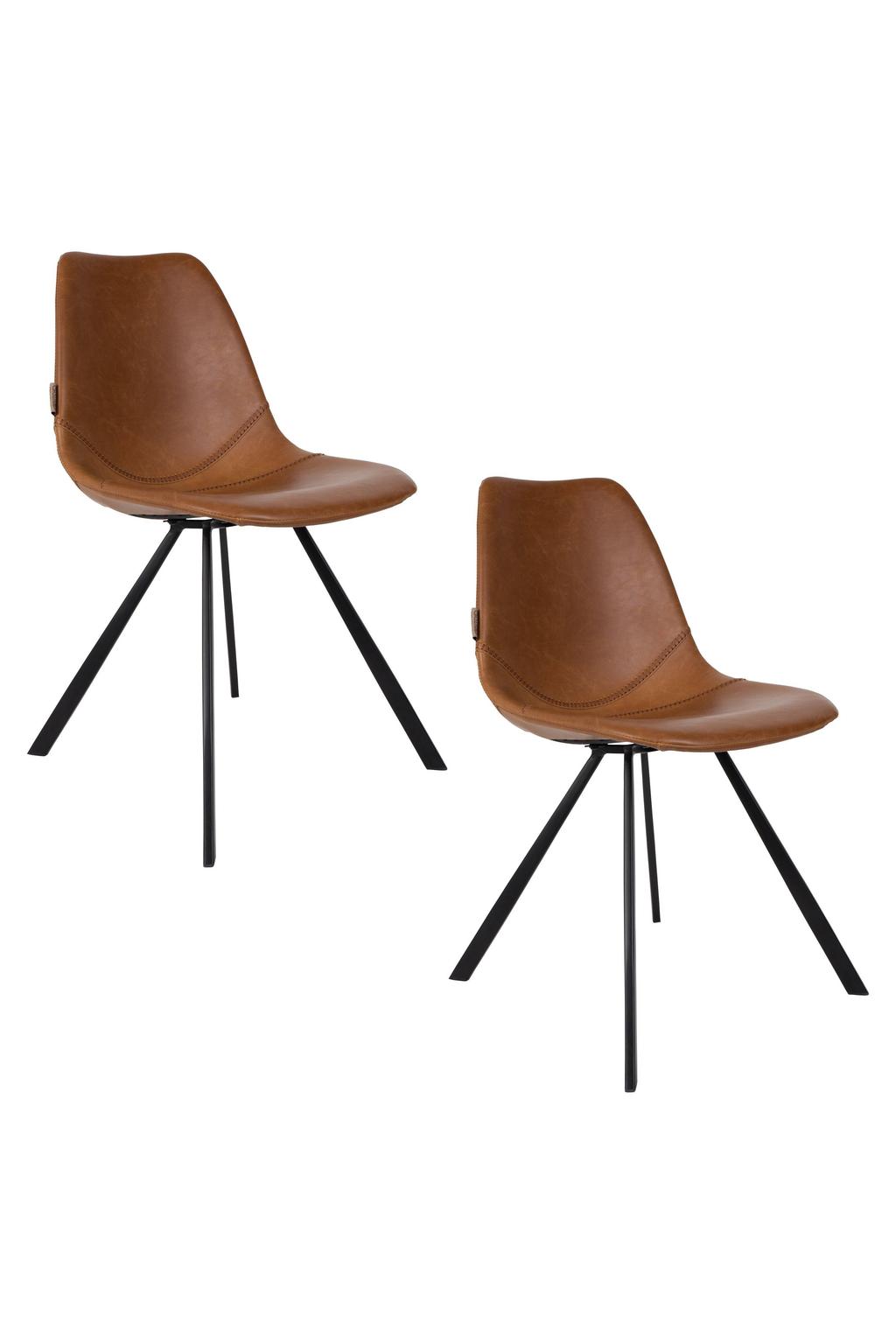 Dutchbone Franky eetkamerstoel (set van 2)