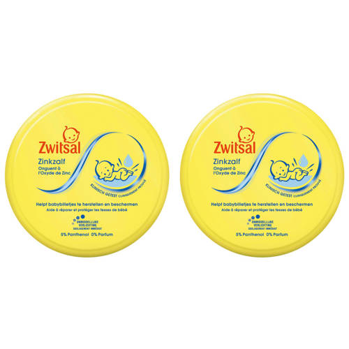 Zwitsal Zinkzalf 2X150 Ml Baby zwitsal kopen in de aanbieding