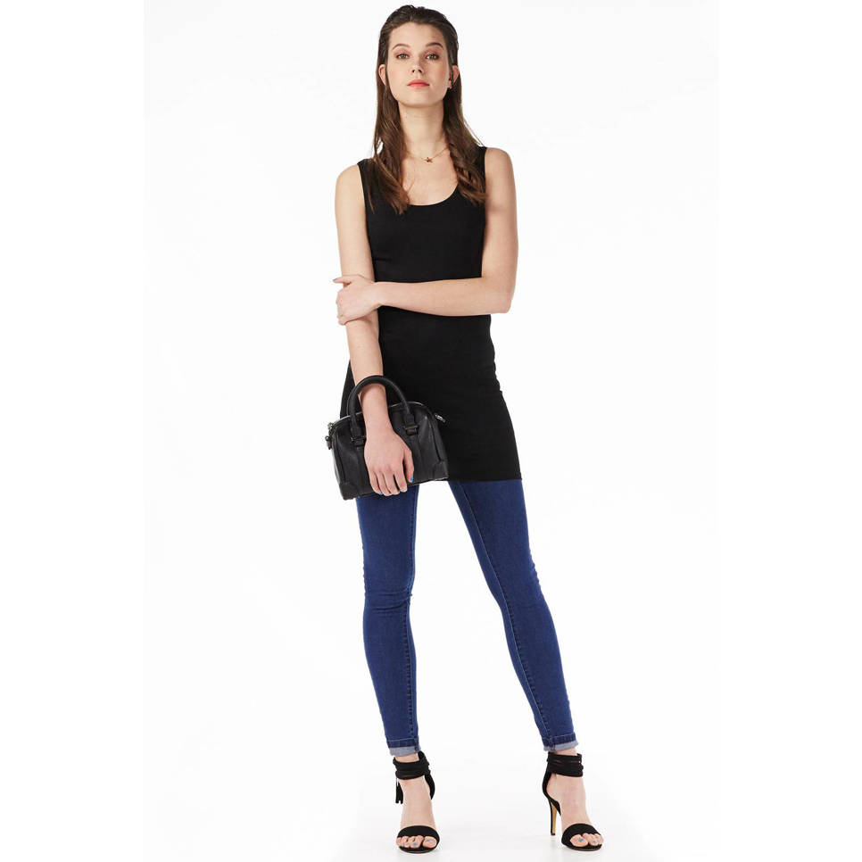 VILA lange tanktop, Zwart